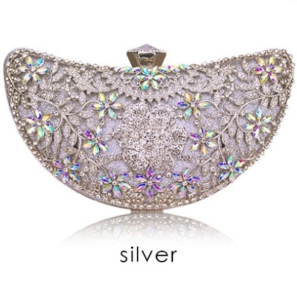 Crystal Evening Clutch Bags - Picture 1 of 3